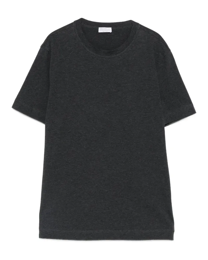 Brunello Cucinelli crew-neck T-shirt - Grau Grau