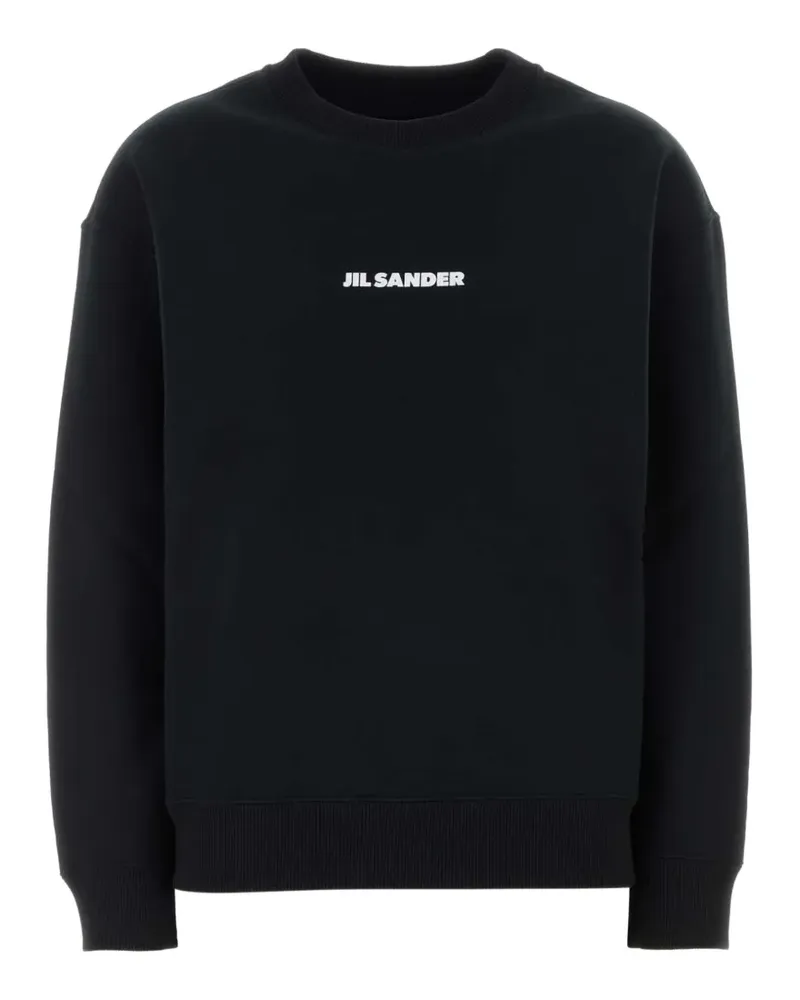Jil Sander cotton sweatshirt - Schwarz Schwarz