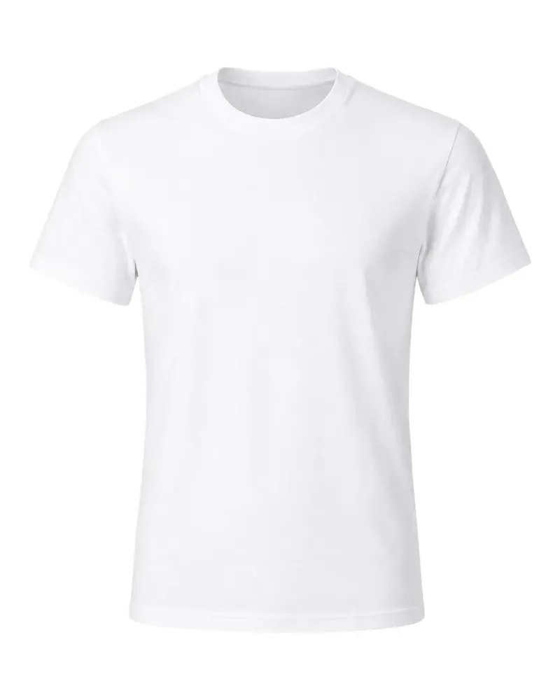 Second/Layer T-Shirt mit rundem Ausschnitt - Weiß Weiß