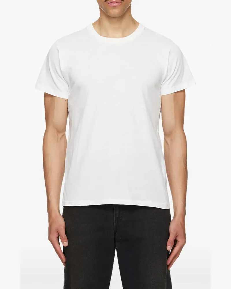 Second/Layer T-Shirt mit rundem Ausschnitt - Weiß Weiß