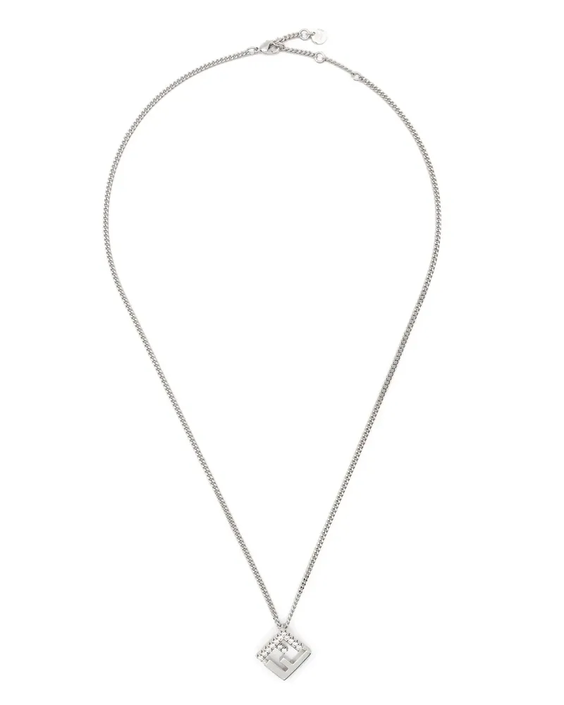 Fendi Forever  Halskette - Silber Silber