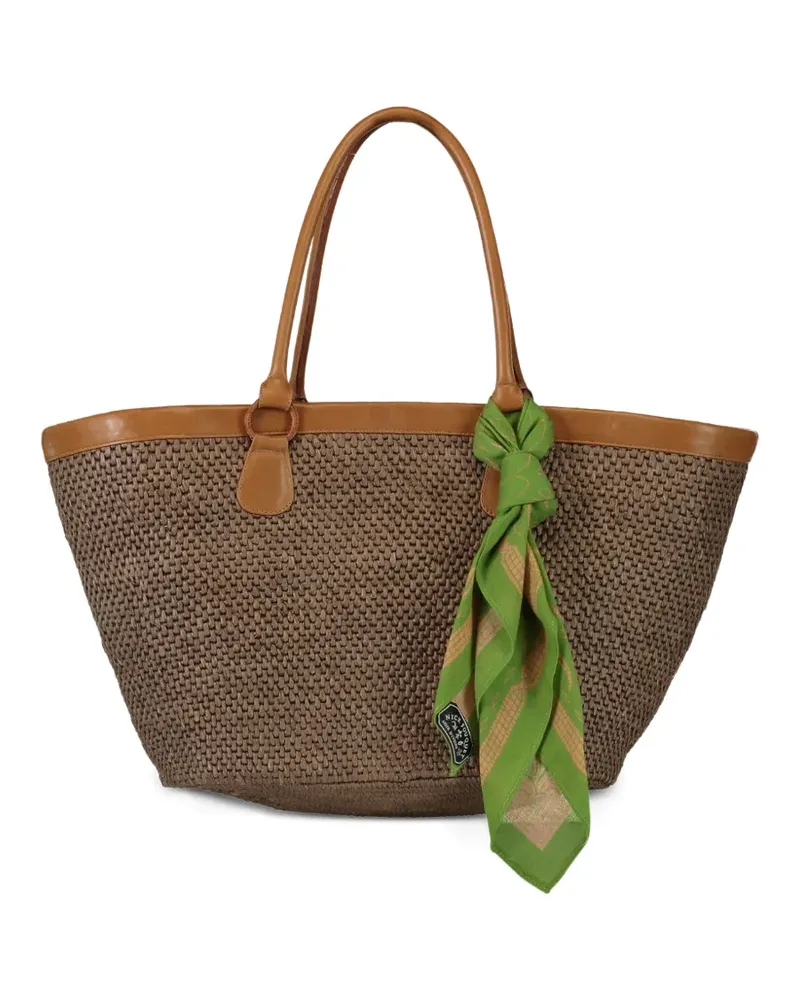 Nick Fouquet Mer Vert Tote Bag - Braun Braun