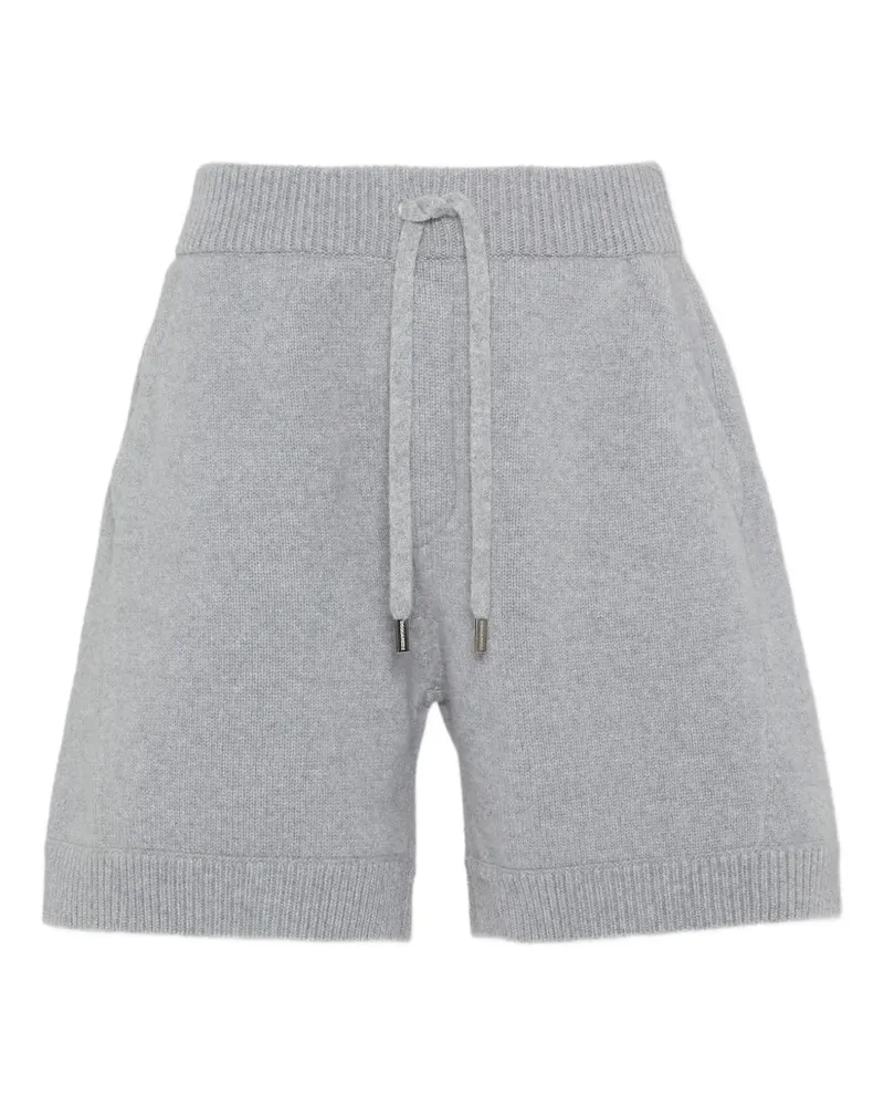 Dsquared2 Gestrickte Joggingshorts - Grau Grau