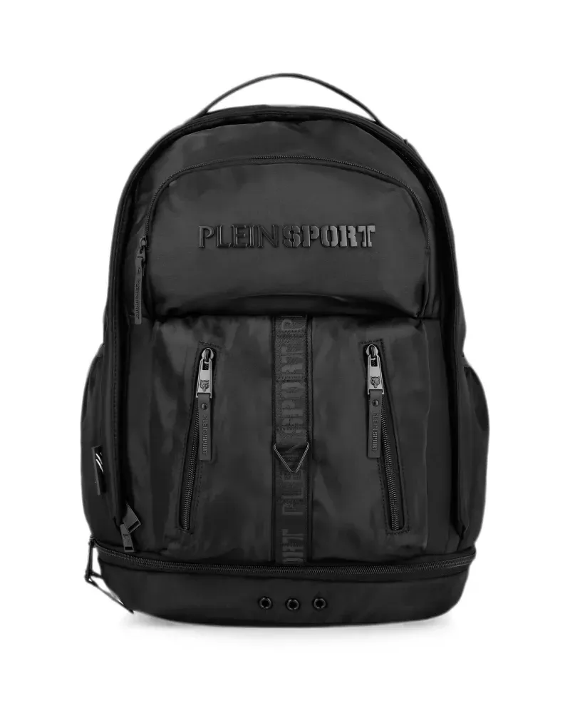 Philipp Plein technical backpack PS - Schwarz Schwarz