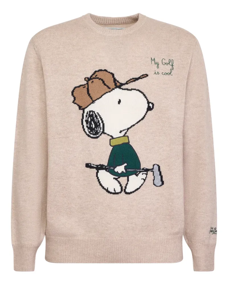 MC2 Saint Barth Pullover mit Stickerei - Nude Nude