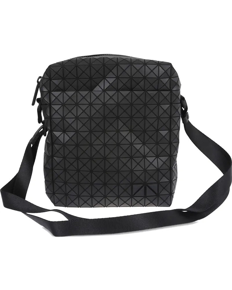 Issey Miyake Schultertasche mit geometrischem Muster - Schwarz Schwarz