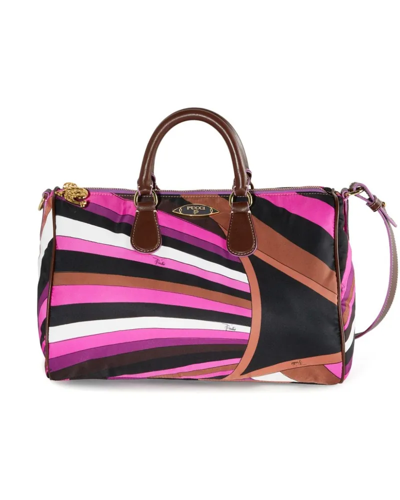 Emilio Pucci Mittelgroße Keepall Tote Bag - Rosa Rosa