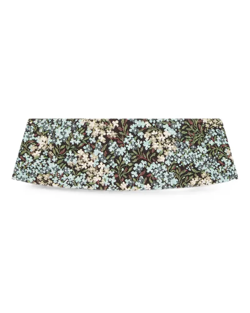 Dries van Noten Gürtel mit Blumenprint - Nude Nude