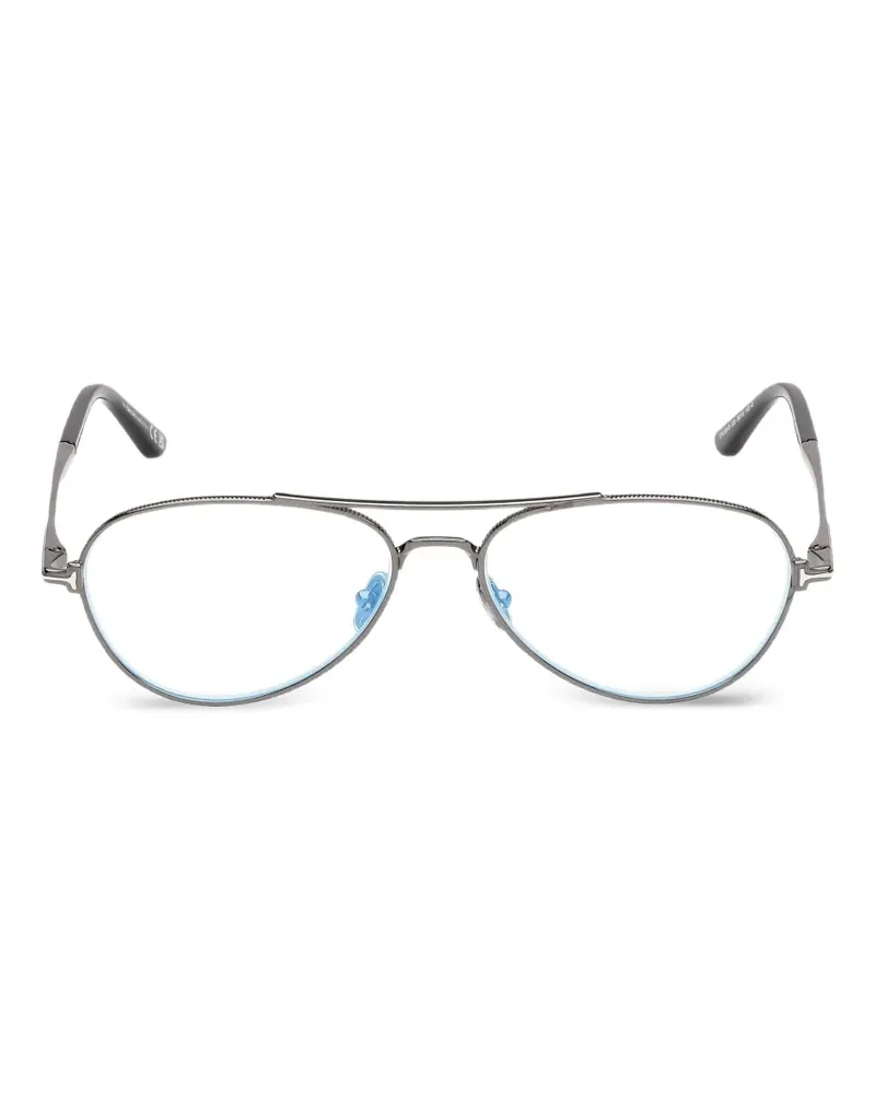 Tom Ford pilot-frame glasses - Grau Grau