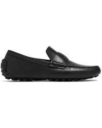 Ferragamo Loafer mit Logo-Schild Schwarz