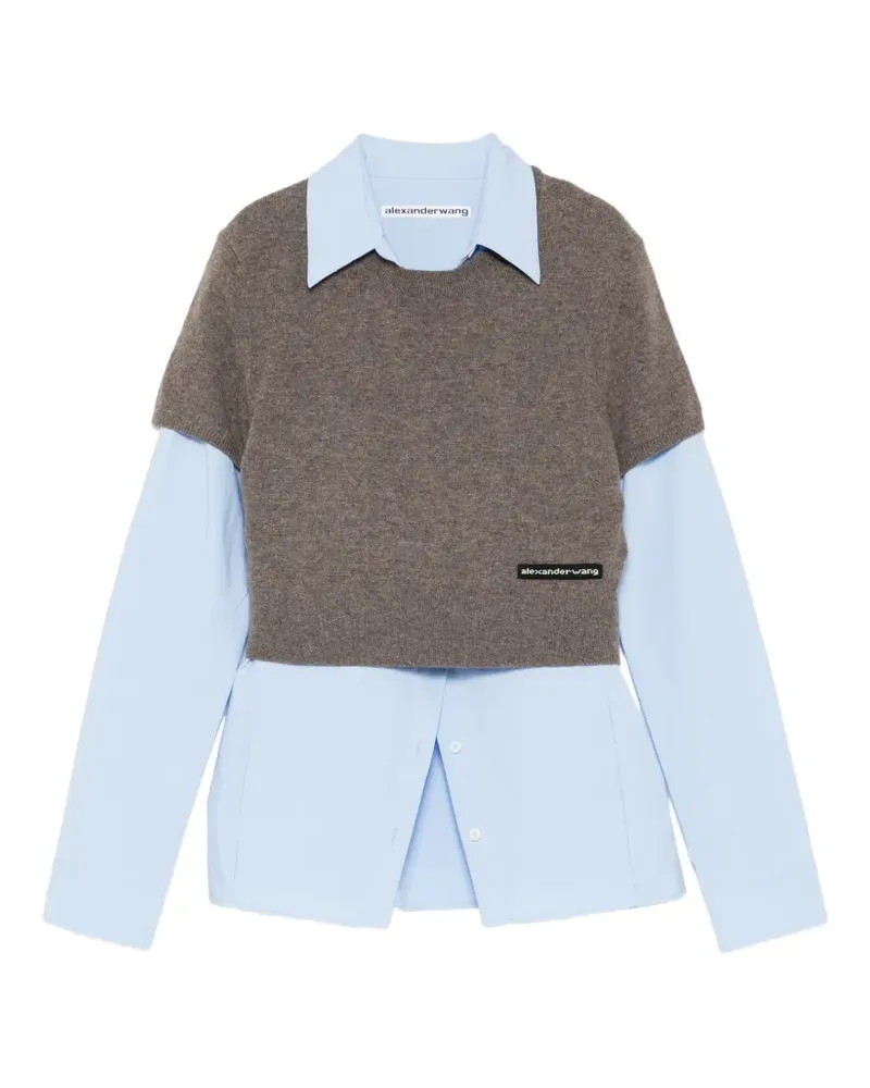 Alexander Wang Gestricktes Hemd - Braun Braun