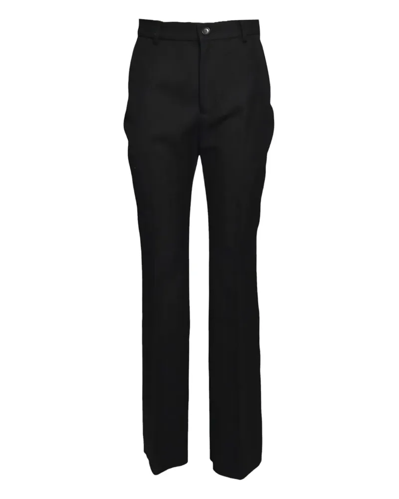 Bally Klassische Hose mit Bügelfalten - Schwarz Schwarz