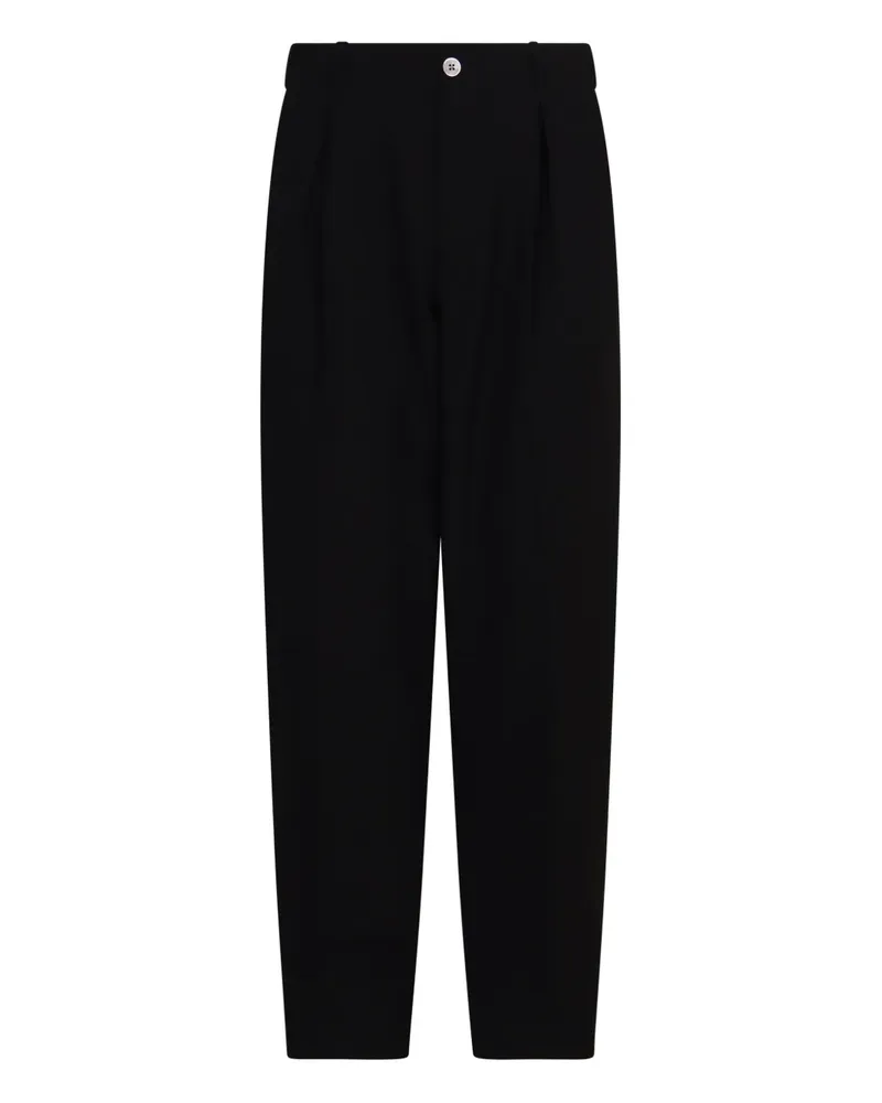 Emporio Armani Hose aus Funktionsstoff - Schwarz Schwarz