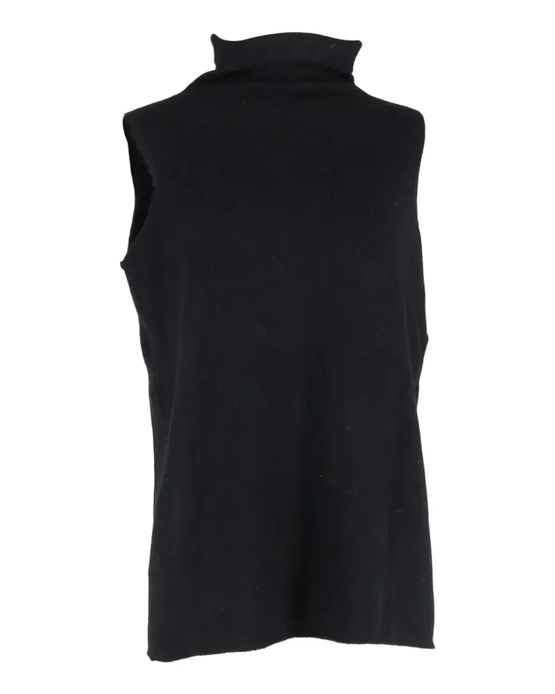 Nili Lotan mock-neck sleeveless top - Schwarz Schwarz