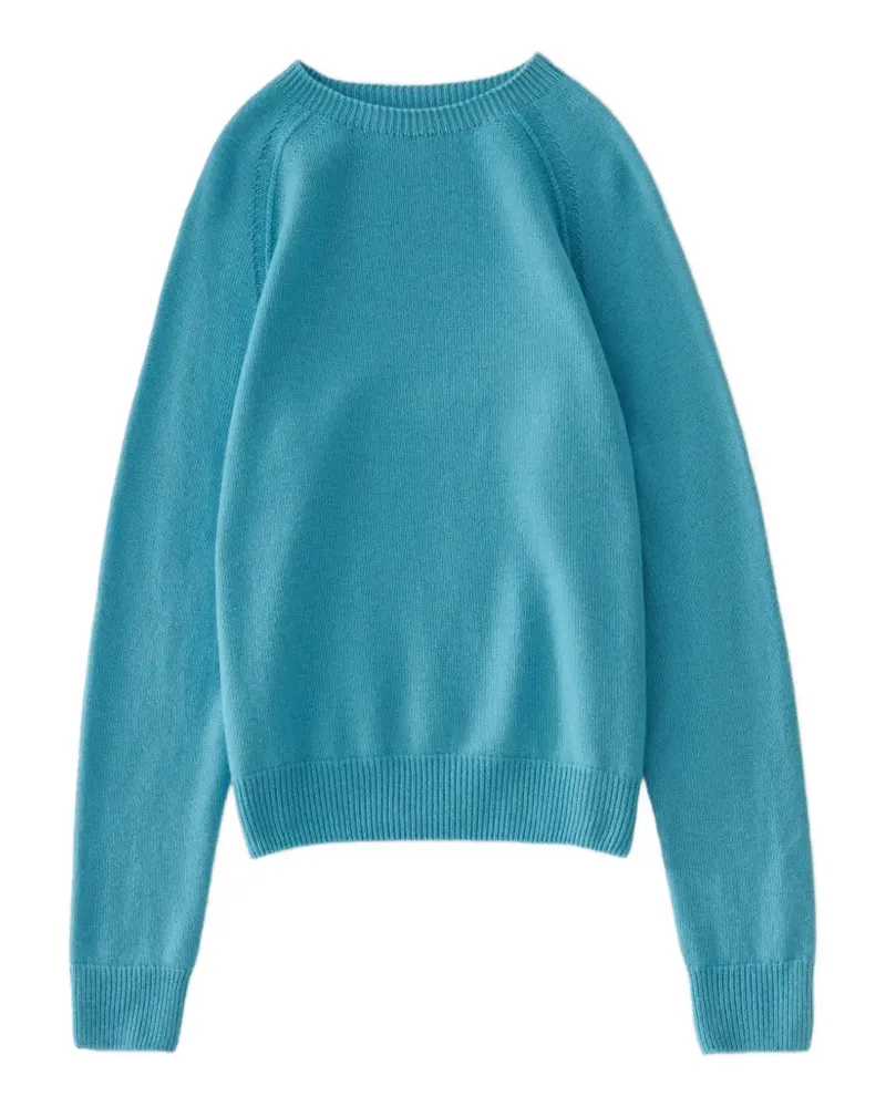 Studio Nicholson Nahtloser Loenne Pullover - Blau Blau
