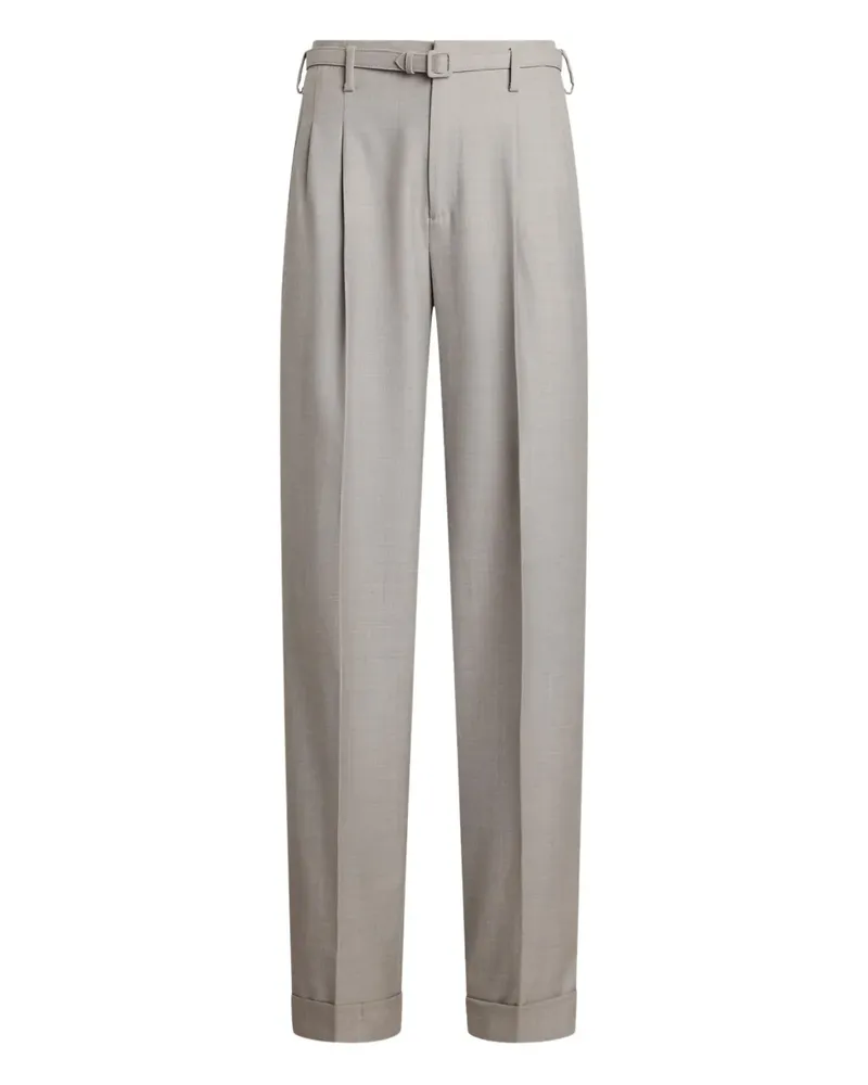 Ralph Lauren Hose mit Bundfalten - Grau Grau