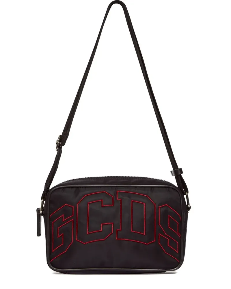GCDS Gürteltasche mit Logo-Stickerei - Schwarz Schwarz