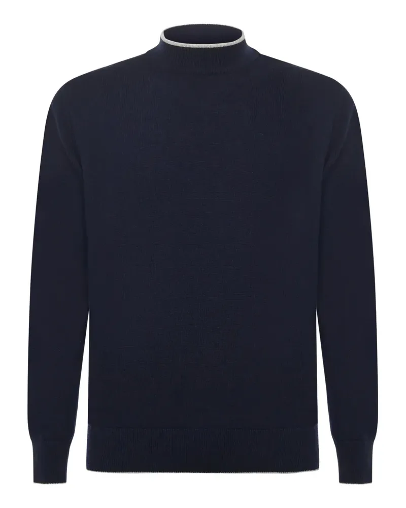 Eleventy turtleneck sweater - Blau Blau