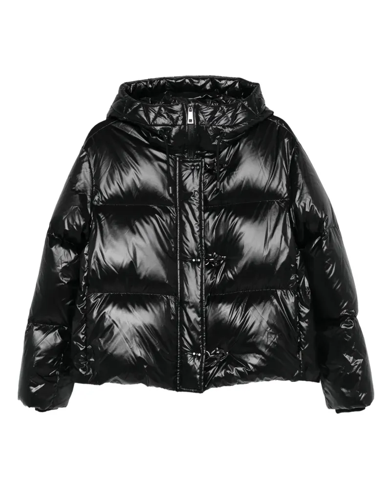 Fay Gesteppter Mantel mit Stehkragen - Schwarz Schwarz