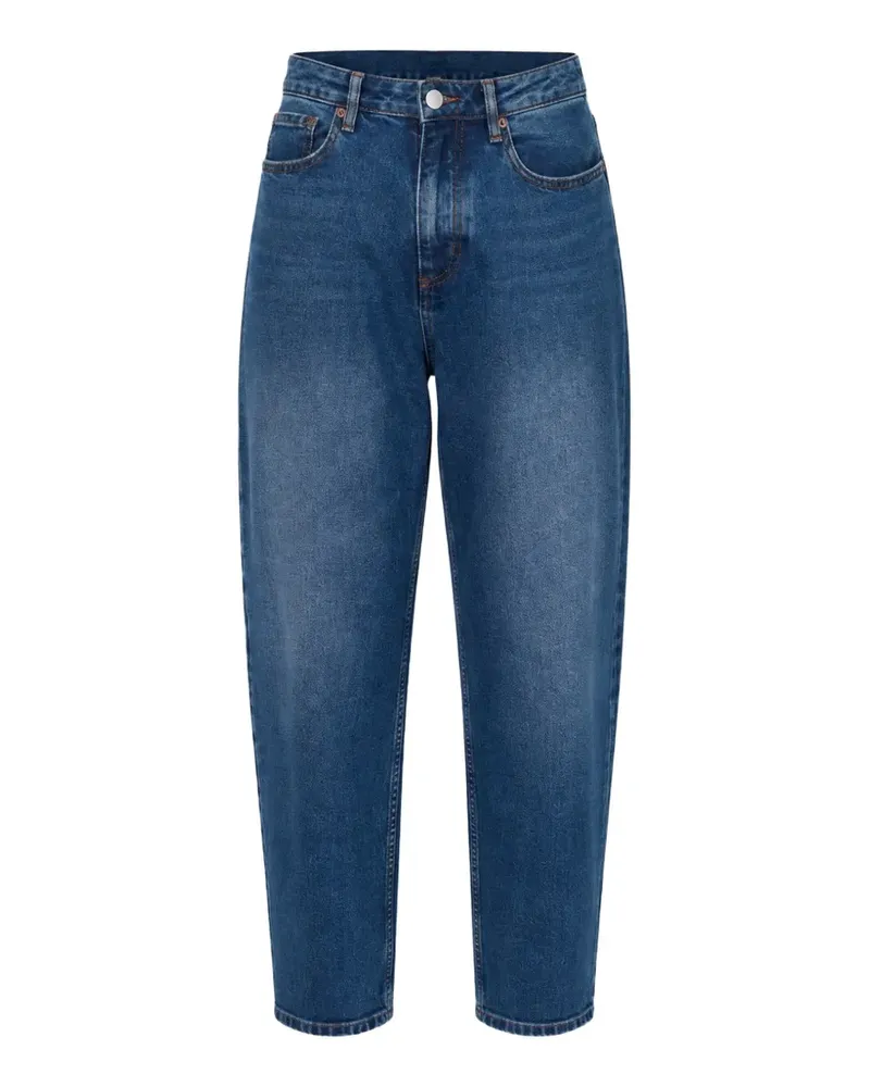 Marc O'Polo Ausgeblichene Tapered-Jeans - Blau Blau