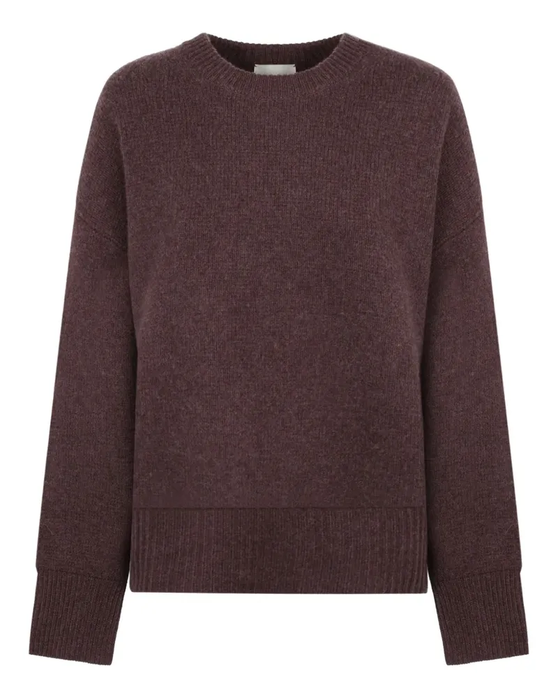 Le Kasha 1918 Gerippter Kaschmirpullover - Violett Violett