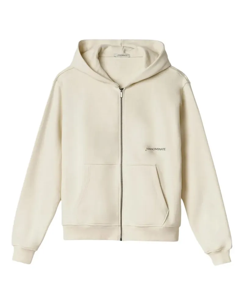 HINNOMINATE Kapuzenjacke mit Logo-Print - Weiß Weiß
