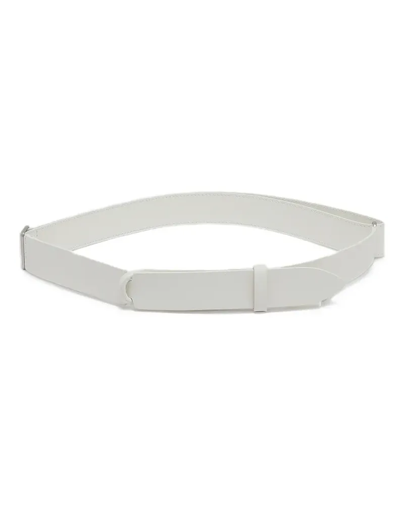 Orciani Bull leather belt - Weiß Weiß