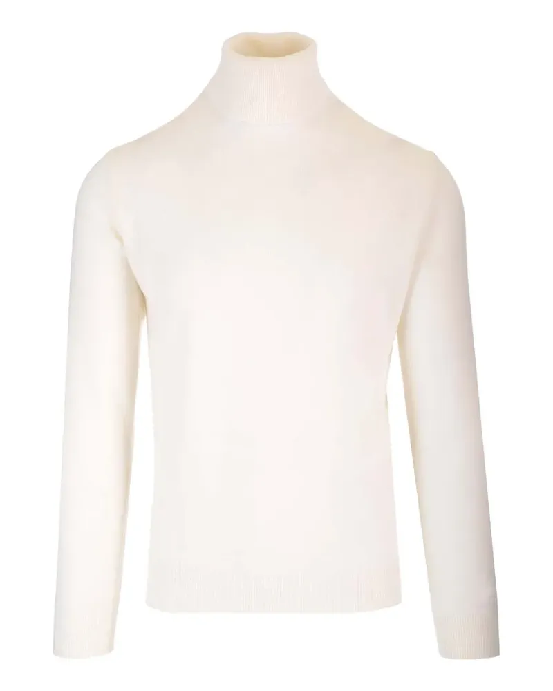 Al Duca D’Aosta 1902 knitted turtleneck sweater - Weiß Weiß