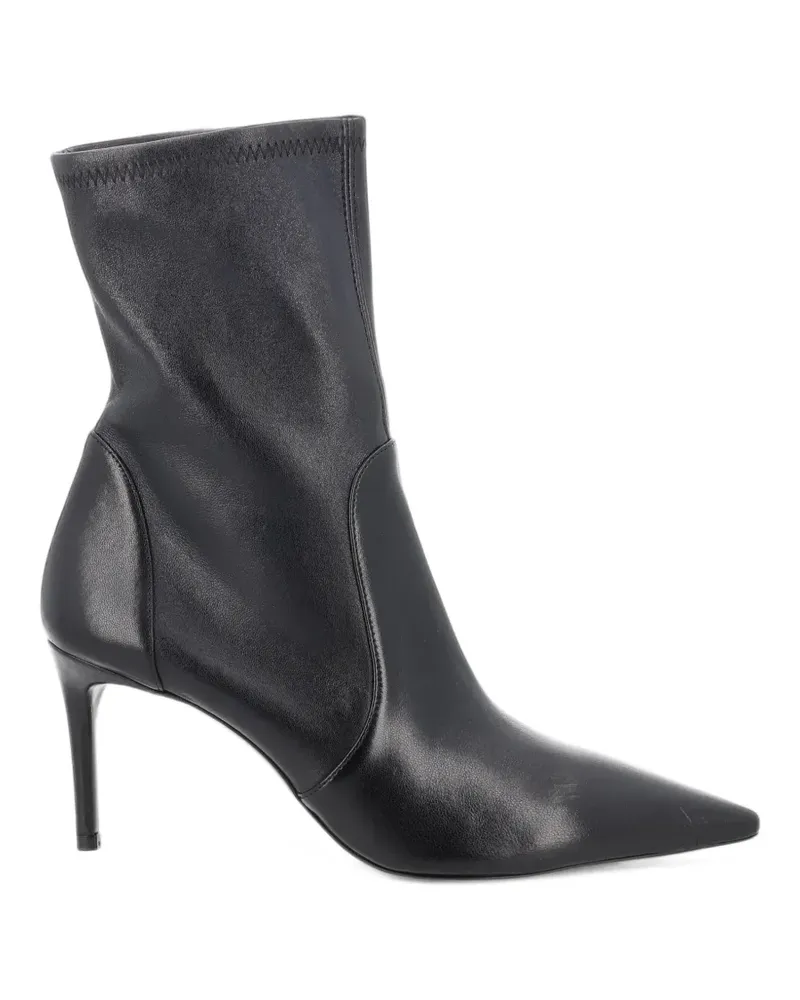 Stuart Weitzman Stuart Power Bootie Stiefeletten 75mm - Schwarz Schwarz