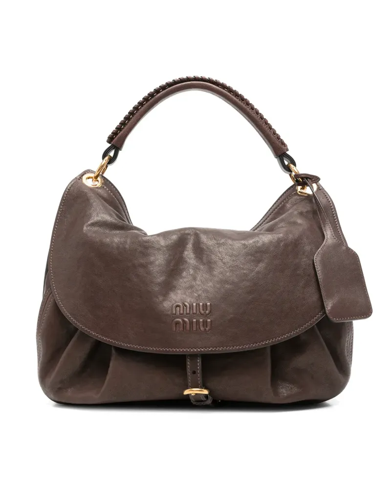 Miu Miu Rendez-Vous Tote Bag - Braun Braun