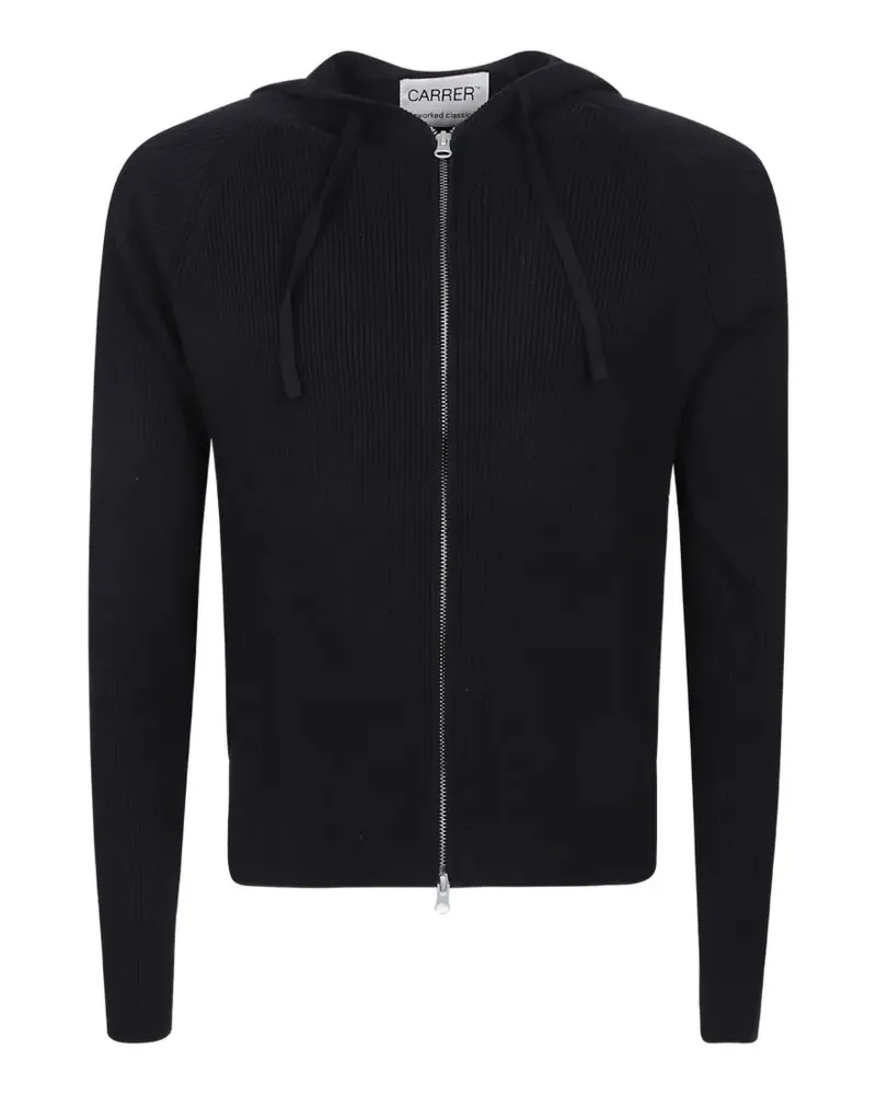 Carrera ribbed-knit Matti cardigan - Schwarz Schwarz