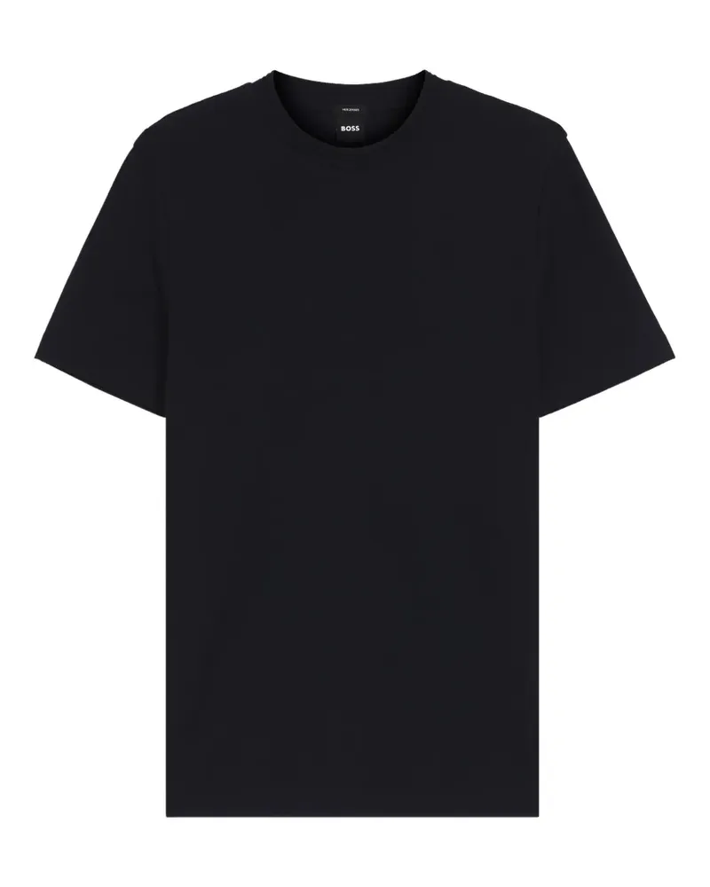 HUGO BOSS T-Shirt mit Rundhalsausschnitt - Schwarz Schwarz