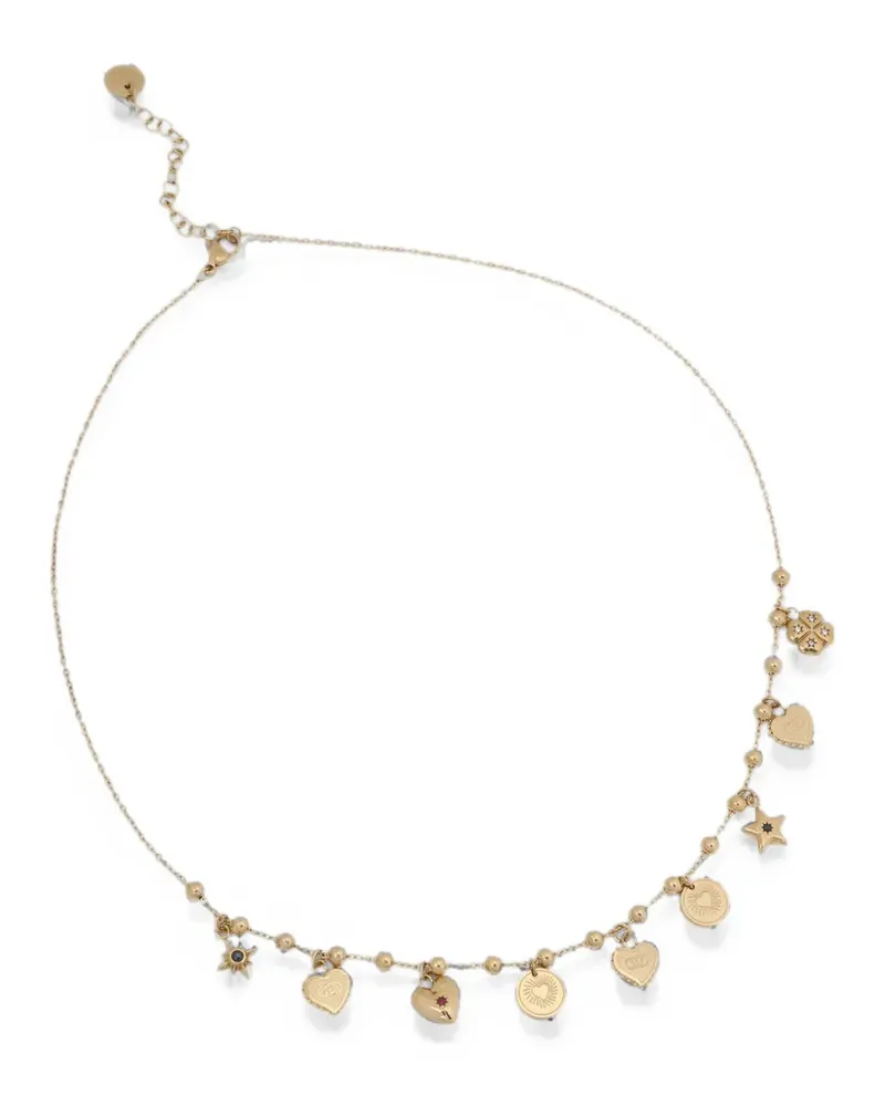 Liu Jo charm-detail necklace - Gold Gold