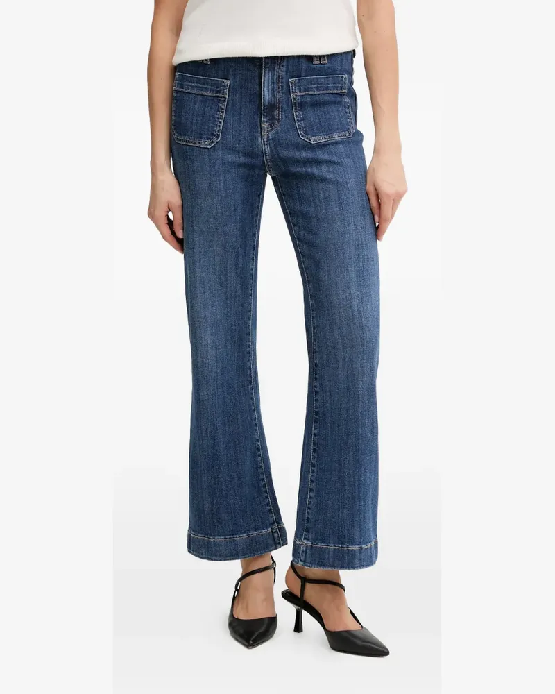 DKNY Jeans mit Gürtelschlaufen - Blau Blau