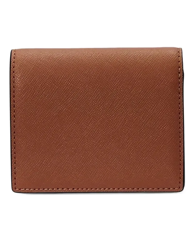 Ralph Lauren Kartenetui aus Saffiano-Leder - Braun Braun