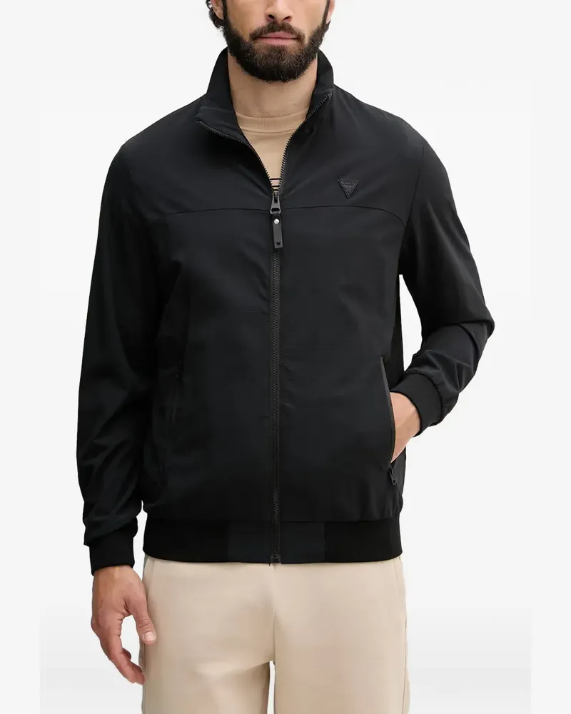 Guess Jacke mit Reißverschluss - Schwarz Schwarz