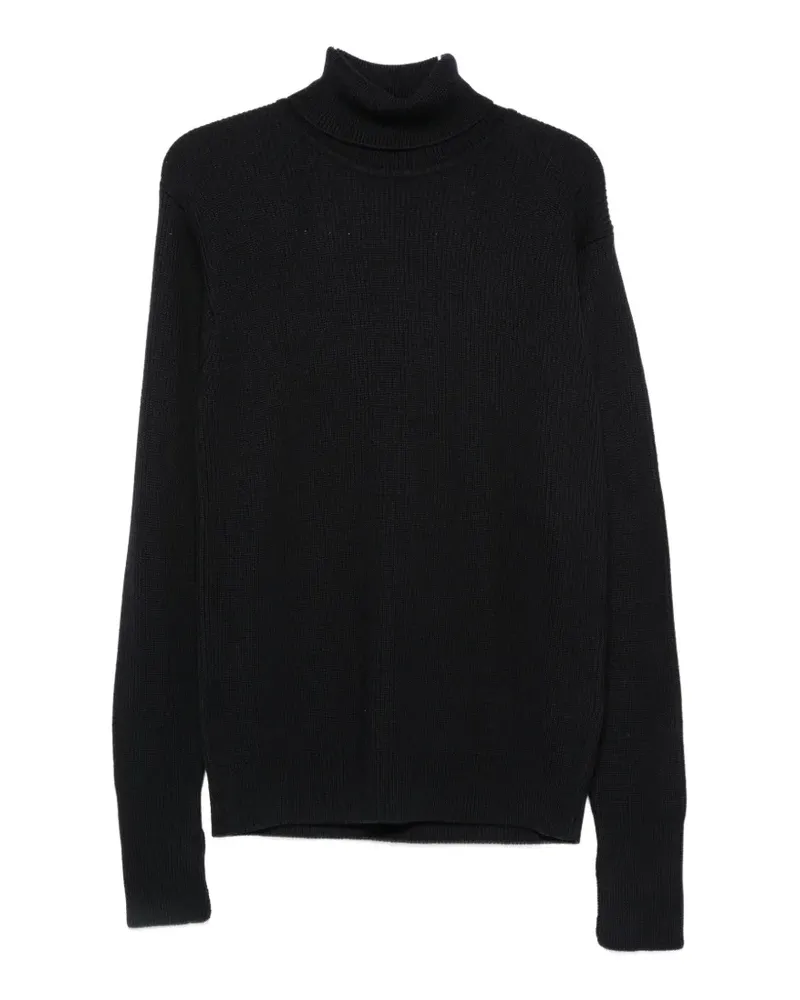 BARENA ribbed-knit roll-neck turtleneck - Schwarz Schwarz