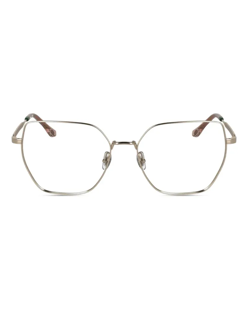 Lacoste Brille mit geometrischem Gestell - Gold Gold