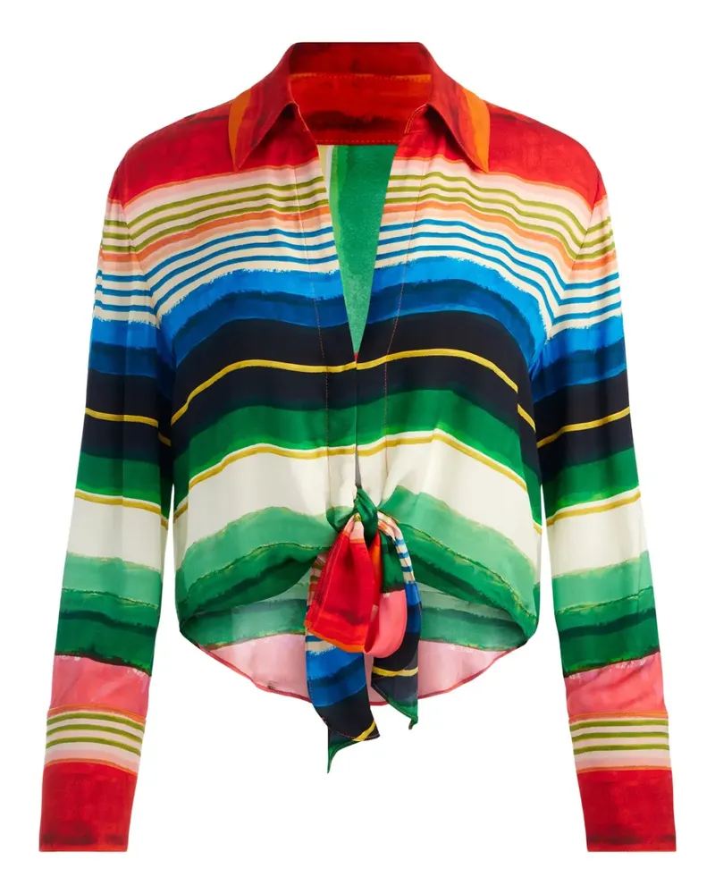 Alice + Olivia Hannon Hemd - Rot Rot