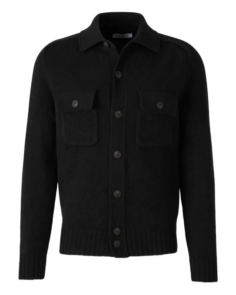 Gran Sasso wool cardigan - Schwarz Schwarz