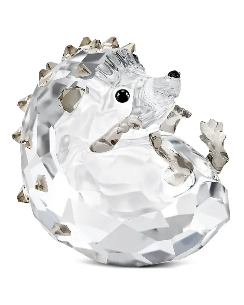Swarovski Facettiertes Idyllia Igel-Ornament - Weiß Weiß