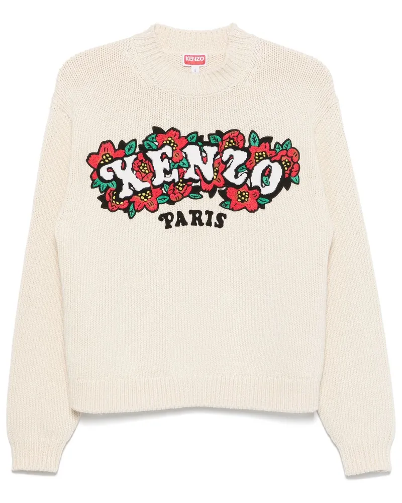 Kenzo x Verdy Pullover mit Logo-Patch - Nude Nude