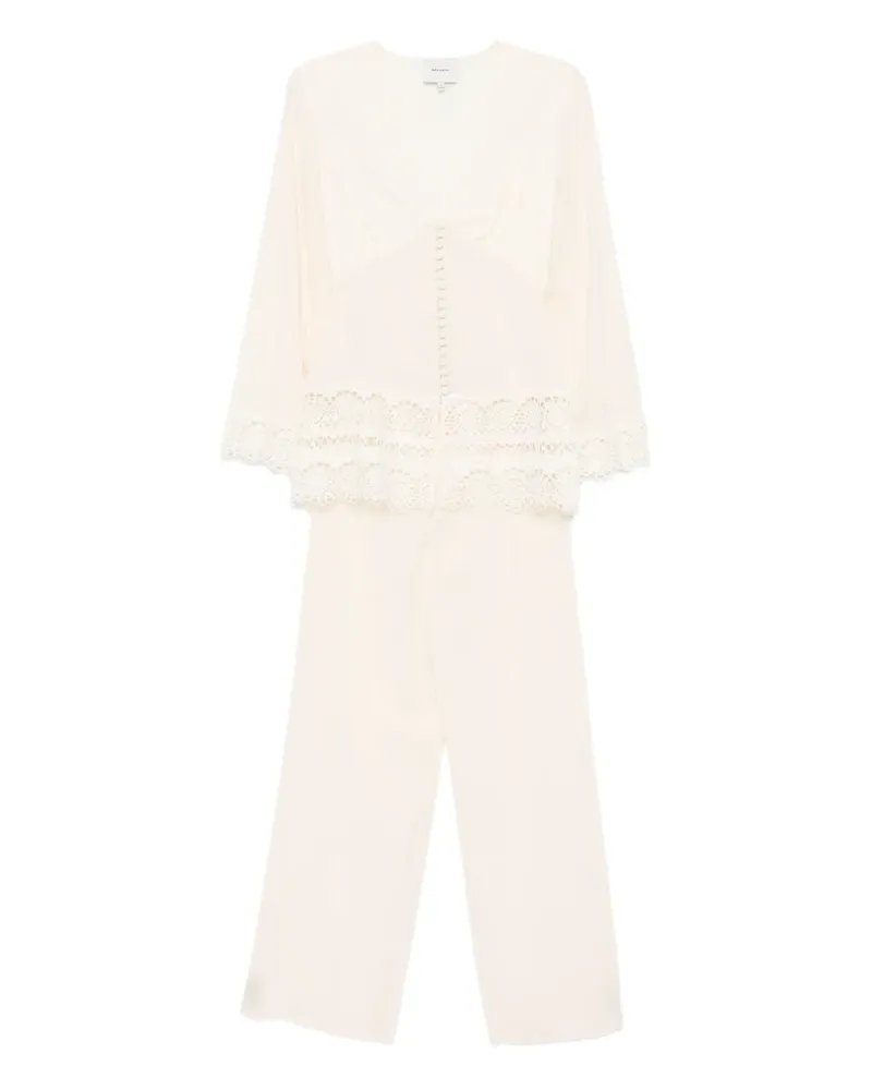 Reformation Nadia set (set of two) - Nude Nude