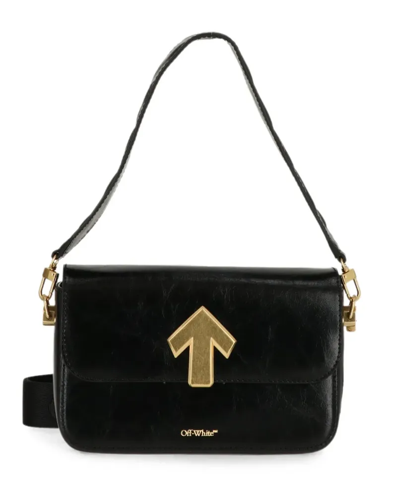 OFF-WHITE Schultertasche mit Pfeil-Motiv - Schwarz Schwarz