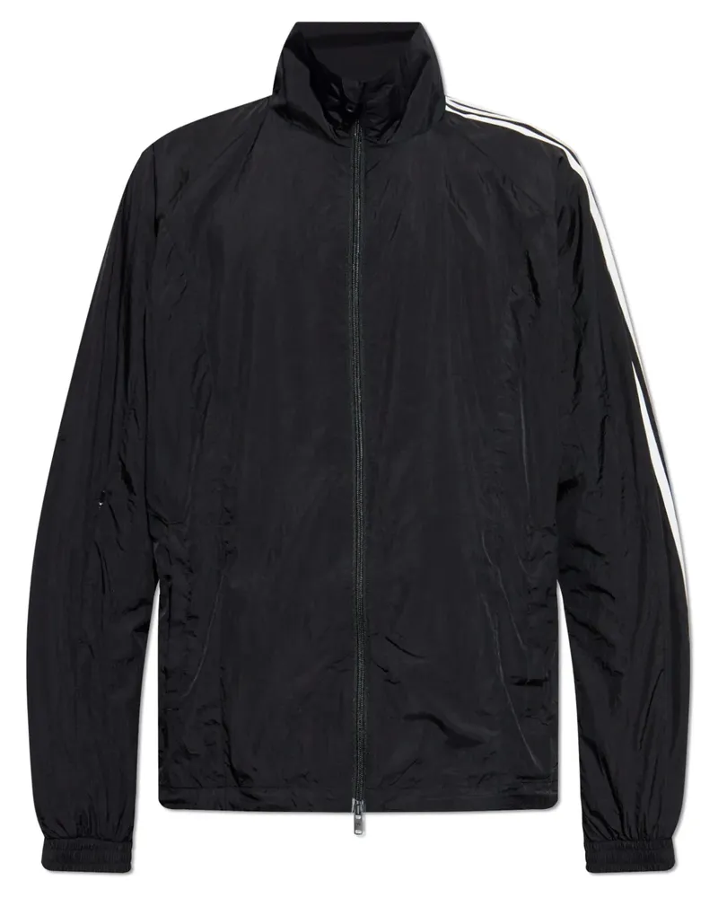 adidas Sportjacke mit 3 Streifen-Logo - Schwarz Schwarz