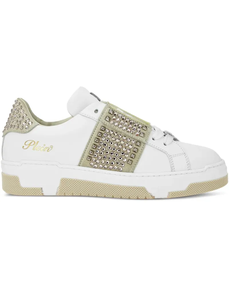 Philipp Plein Sneakers mit Strassverzierung - Nude Nude