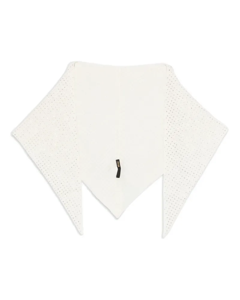 Maje rhinestone-embellished scarf - Nude Nude