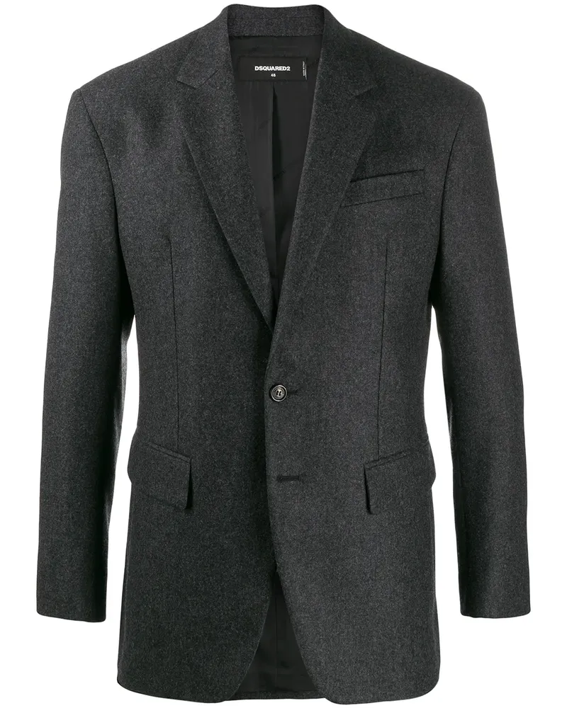 Dsquared2 Schmales Sakko - Grau Grau