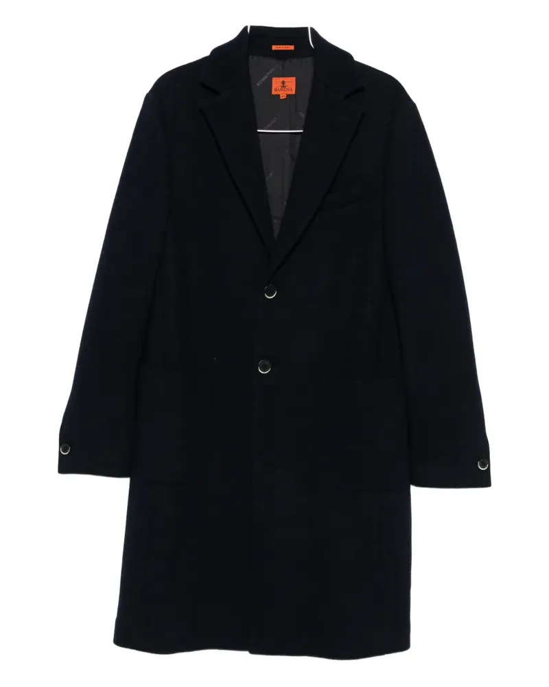 BARENA buttoned wool coat - Blau Blau
