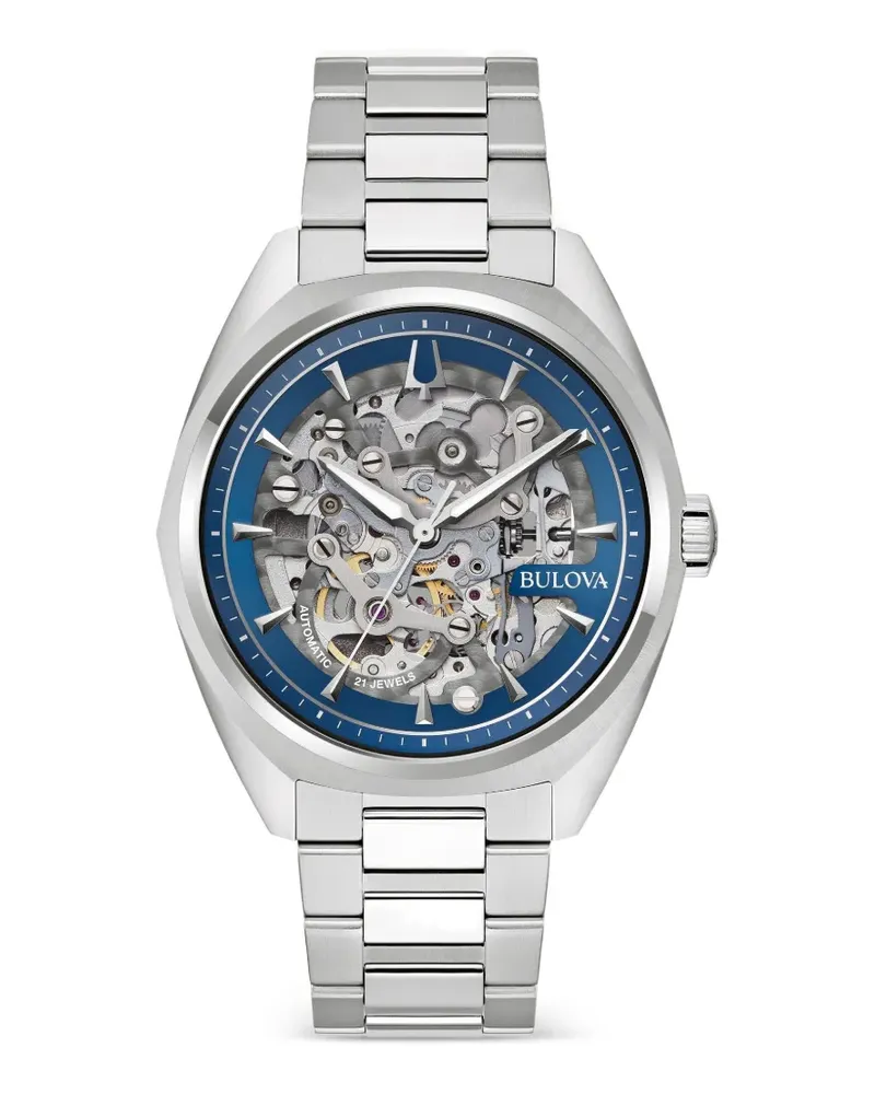 BULOVA Surveyor 41mm watch - Blau Blau